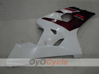 Kit de carénage à injection pour GSXR600 04-05 - Couleur lie-de-vin, blanc - Style d'origine #OYO87905238