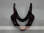 Kit de carénage injecté pour GSX R750 04-05 - Couleur rouge vin, blanc - Style d'usine #OYO87905275