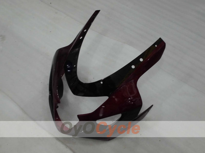Kit de carénage à injection pour GSXR600 04-05 - Couleur lie-de-vin, blanc - Style d'origine #OYO87905238