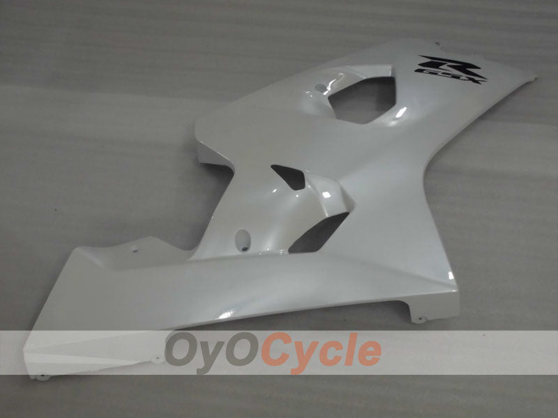 Kit de carénage injecté pour GSX R750 04-05 - Blanc nacré - Style d'usine #OYO87905276