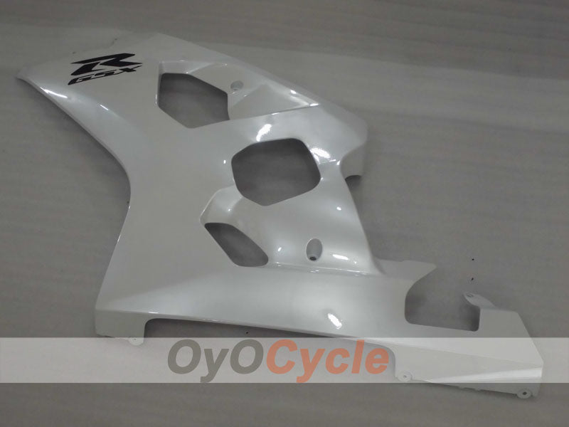 Kit de carénage injecté pour GSX R750 04-05 - Blanc nacré - Style d'usine #OYO87905276