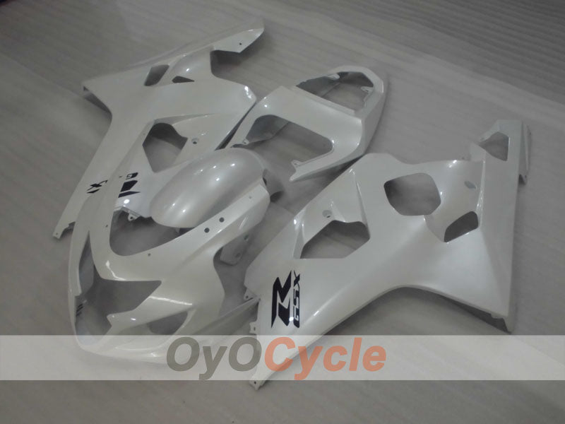 Kit de carénage à injection pour GSXR600 04-05 - Blanc nacré - Style d'origine #OYO87905239