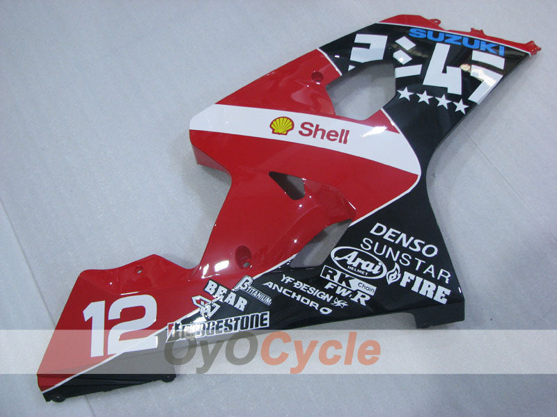 Carénage latéral gauche et droit pour Suzuki 04-05 GSXR750 #OYO87909357