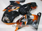 Kit de carénage à injection pour GSXR600 04-05 - Orange, Noir - Style d'usine #OYO87905241