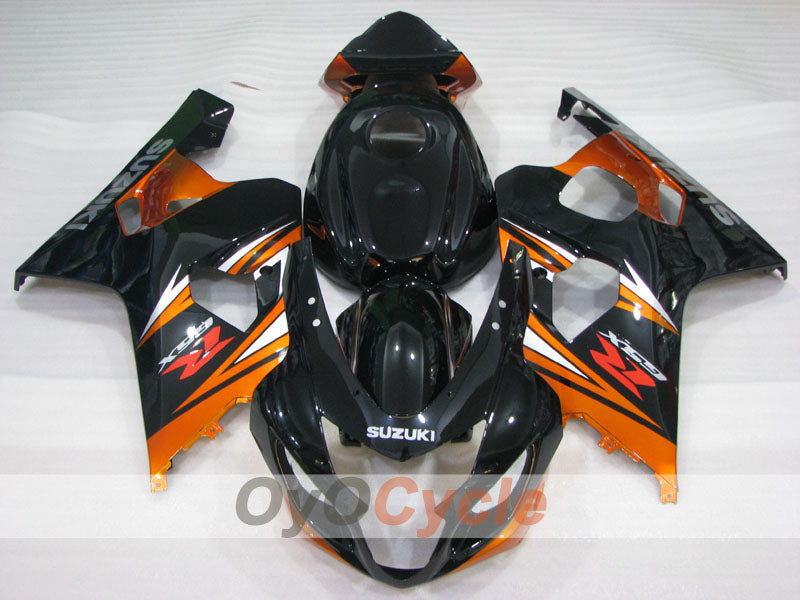Kit de carénage à injection pour GSX R750 04-05 - Orange, Noir - Style d'origine #OYO87905278 Image principale du produit