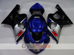 Kit de carénage à injection pour GSX R750 04-05 - Bleu, Noir, Gris - Style d'origine #OYO87905280