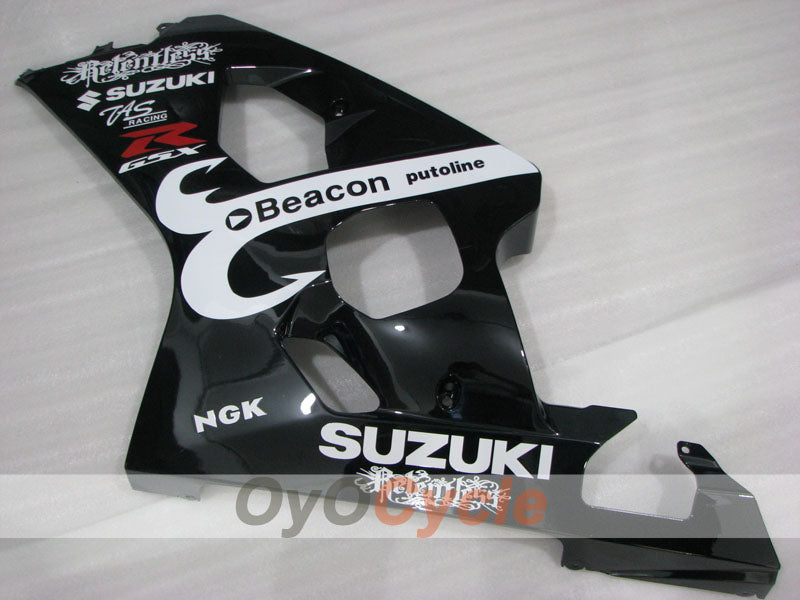 Carénage latéral gauche et droit pour Suzuki GSXR600 04-05 #OYO87909166