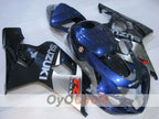 Kit de carénage à injection pour GSXR600 04-05 - Bleu, Noir - Style d'usine #OYO87905245
