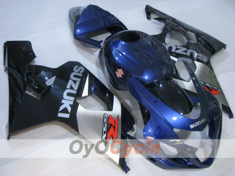 Kit de carénage à injection pour GSX R750 04-05 - Bleu, Noir - Style d'origine #OYO87905282 Image secondaire du produit