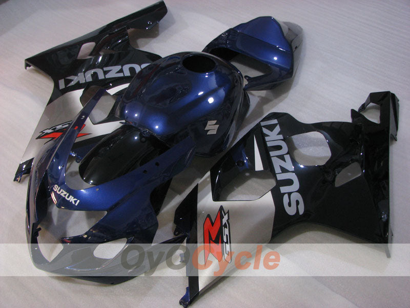 Kit de carénage à injection pour GSX R750 04-05 - Bleu, Noir - Style d'origine #OYO87905282 Image principale du produit