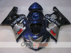 Kit de carénage à injection pour GSX R750 04-05 - Bleu, Noir - Style d'origine #OYO87905282