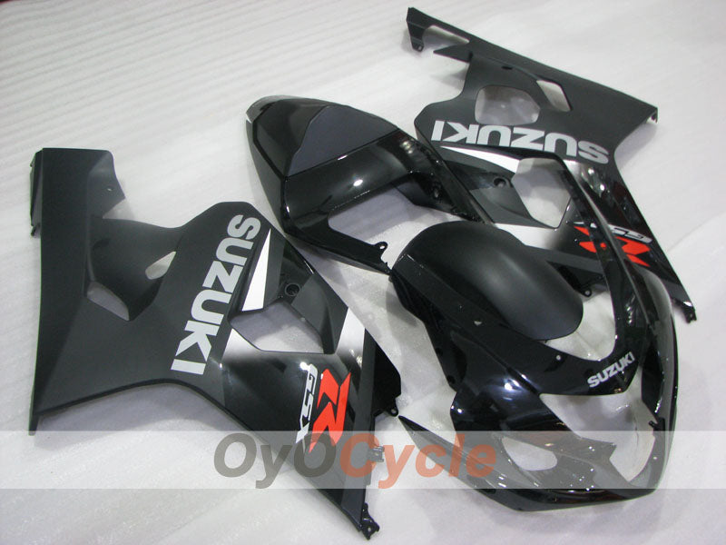 Kit de carénage à injection pour GSX R750 04-05 - Noir - Style d'origine #OYO87905283