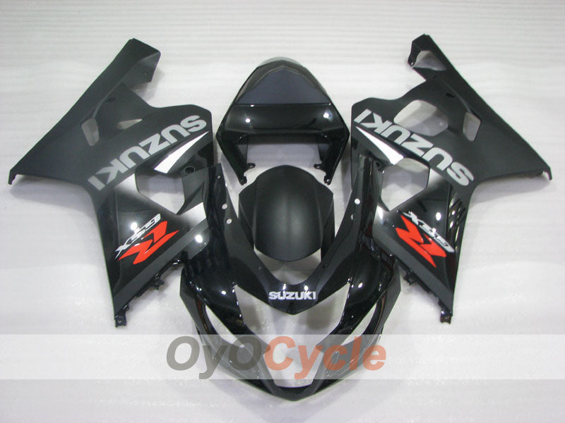 Kit de carénage à injection pour GSXR600 04-05 - Noir - Style d'usine #OYO87905246