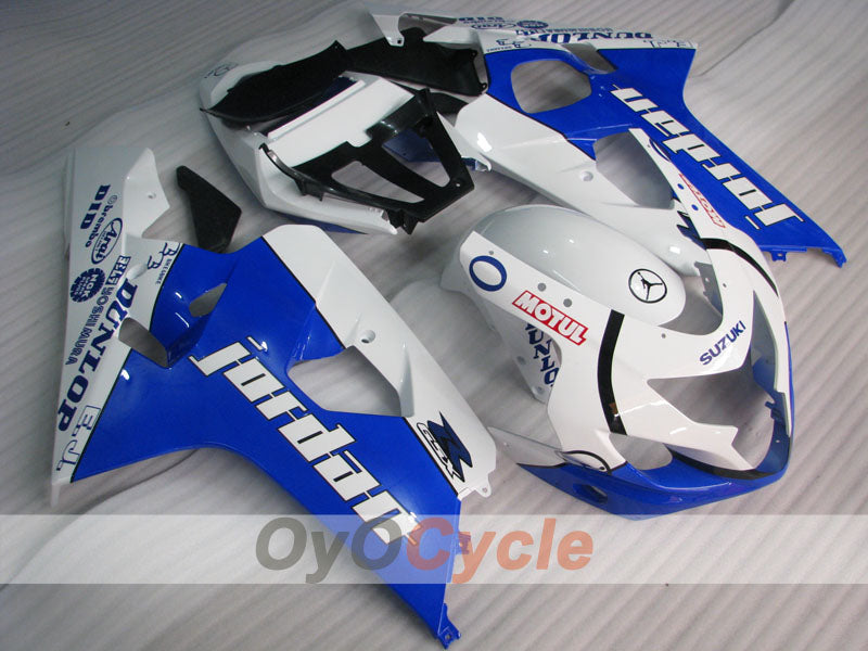 Kit de carénage à injection pour GSX R750 04-05 - Bleu, Blanc - Jordan #OYO87905287 Image principale du produit