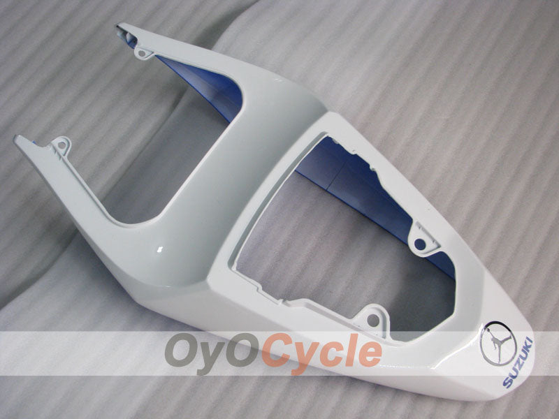 Kit de carénage à injection pour GSX R750 04-05 - Bleu, Blanc - Jordan #OYO87905287
