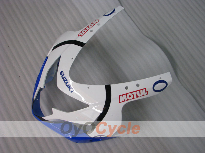 Kit de carénage à injection pour GSX R750 04-05 - Bleu, Blanc - Jordan #OYO87905287