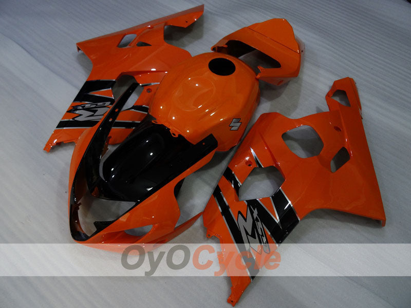 Kit de carénage à injection pour GSXR600 04-05 - Orange - Style d'usine #OYO87905248