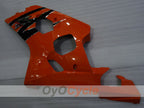 Kit de carénage à injection pour GSX R750 04-05 - Orange - DUNLOP, style d'origine #OYO87905288