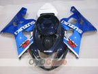Kit de carénage à injection pour GSX R750 04-05 - Bleu, Blanc - Style d'origine #OYO87905291