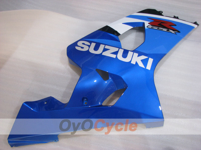 Kit de carénage à injection pour GSX R750 04-05 - Bleu, Blanc - Style d'origine #OYO87905291