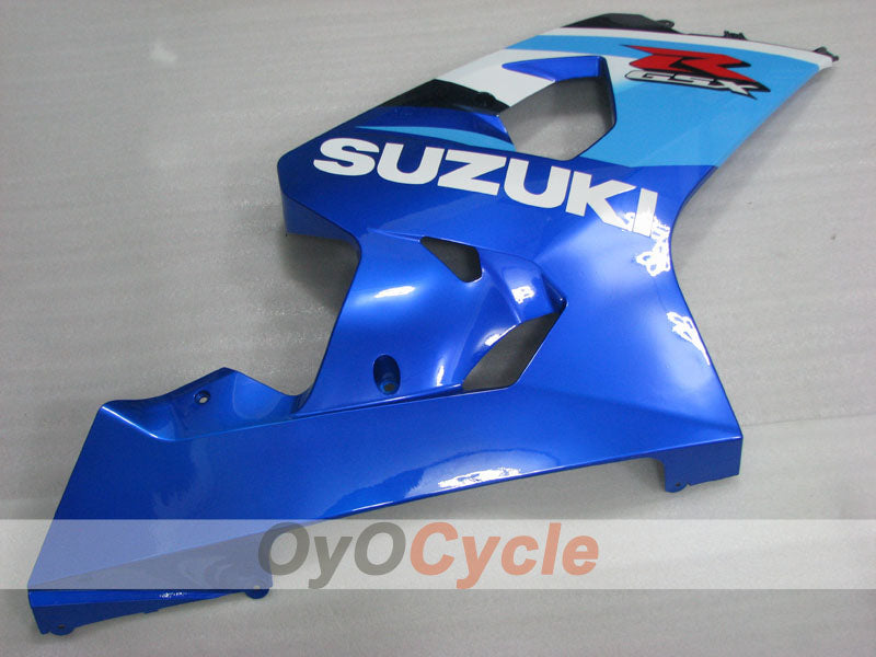 Kit de carénage à injection pour GSXR600 04-05 - Bleu, Blanc - Style d'usine #OYO87905252