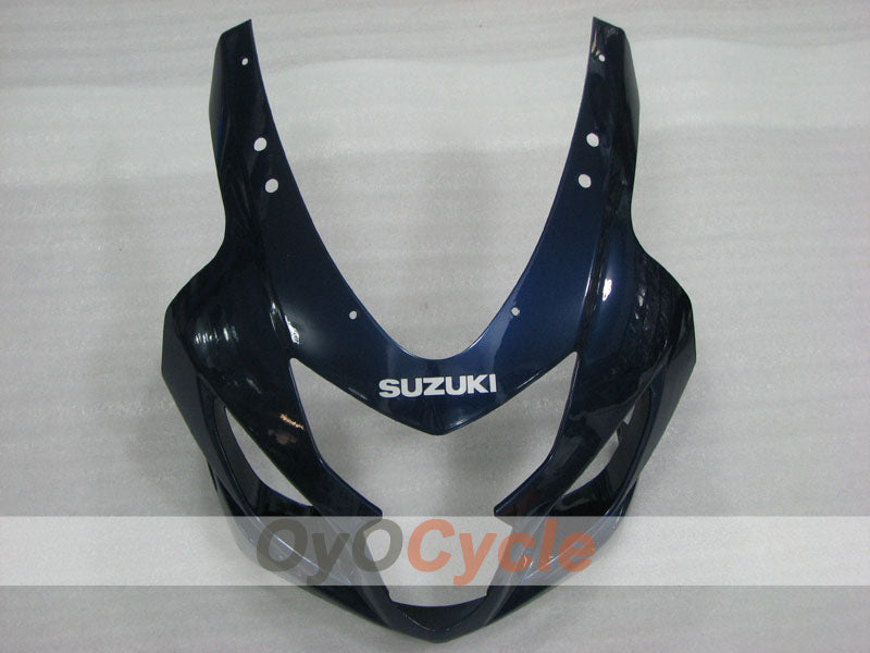 Kit de carénage à injection pour GSX R750 04-05 - Bleu, Blanc - Style d'origine #OYO87905292