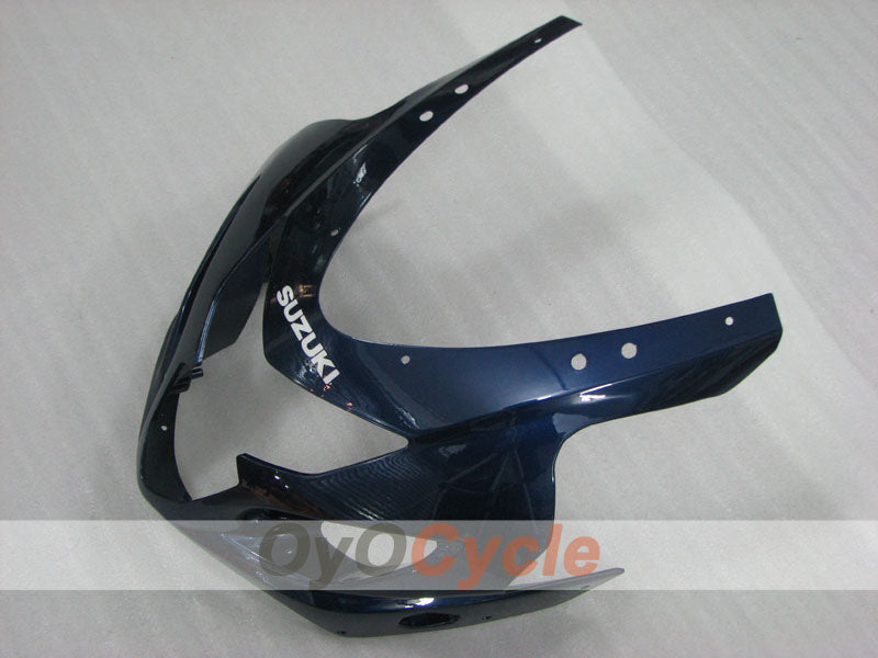 Kit de carénage à injection pour GSX R750 04-05 - Bleu, Blanc - Style d'origine #OYO87905292