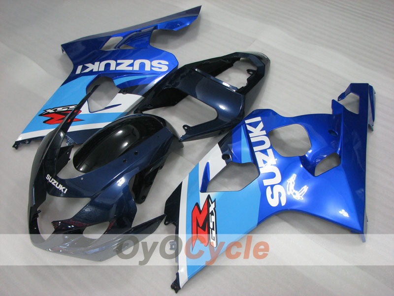 Kit de carénage à injection pour GSX R750 04-05 - Bleu, Blanc - Style d'origine #OYO87905292 Image secondaire du produit
