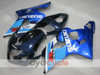 Kit de carénage à injection pour GSX R750 04-05 - Bleu, Blanc - Style d'origine #OYO87905292