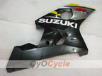 Kit de carénage à injection pour GSXR600 04-05 - Jaune, Noir - Style d'origine #OYO87905253