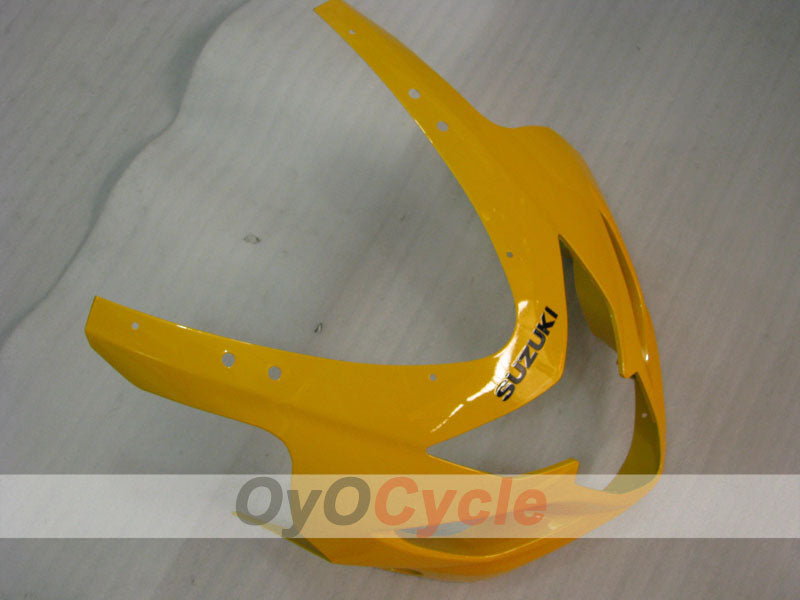 Kit de carénage à injection pour GSXR600 04-05 - Jaune, Noir - Style d'origine #OYO87905253