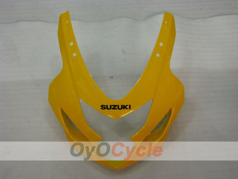 Kit de carénage à injection pour GSXR600 04-05 - Jaune, Noir - Style d'origine #OYO87905253