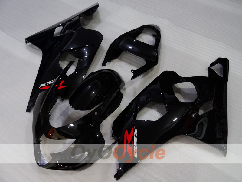 Kit de carénage à injection pour GSXR600 04-05 - Noir - Style d'origine #OYO87905254