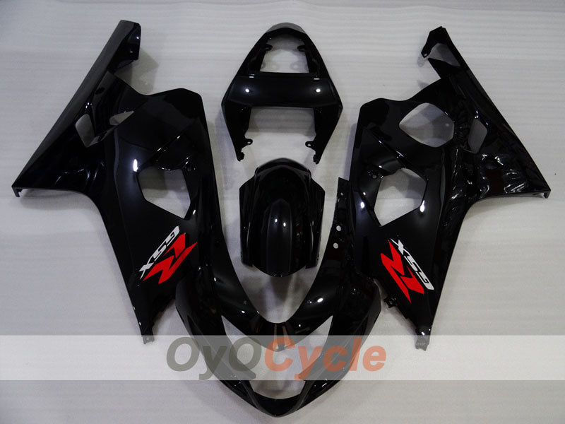Kit de carénage à injection pour GSXR600 04-05 - Noir - Style d'origine #OYO87905254
