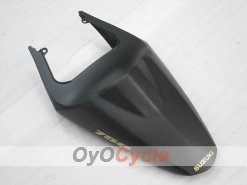 Kit de carénage à injection pour GSX R750 04-05 - Noir, Or, Mat - Style d'origine #OYO87905295
