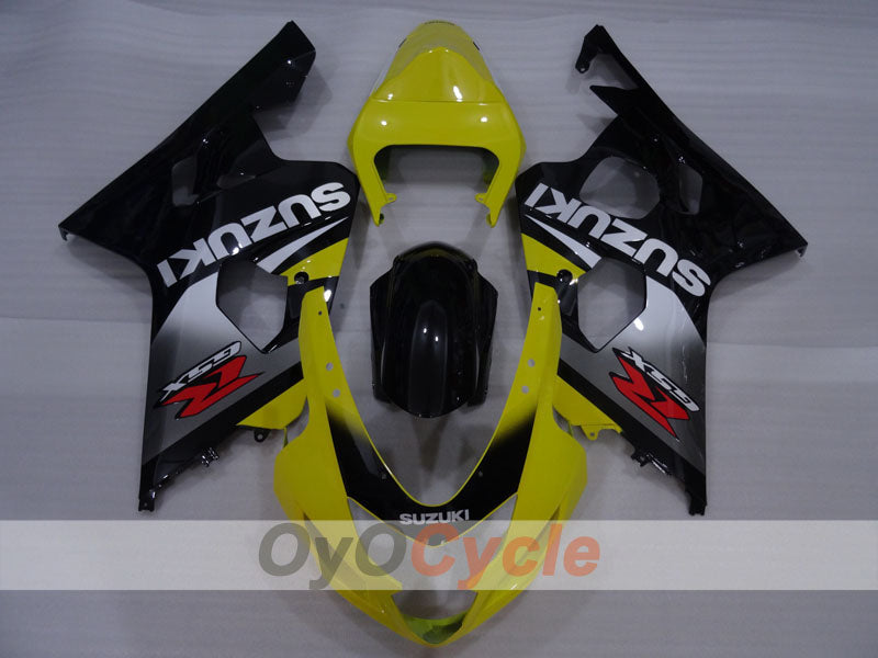 Kit de carénage à injection pour GSX R750 04-05 - Jaune, Noir - Style d'origine #OYO87905296 Image secondaire du produit