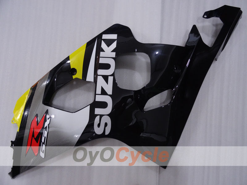 Kit de carénage à injection pour GSX R750 04-05 - Jaune, Noir - Style d'origine #OYO87905296