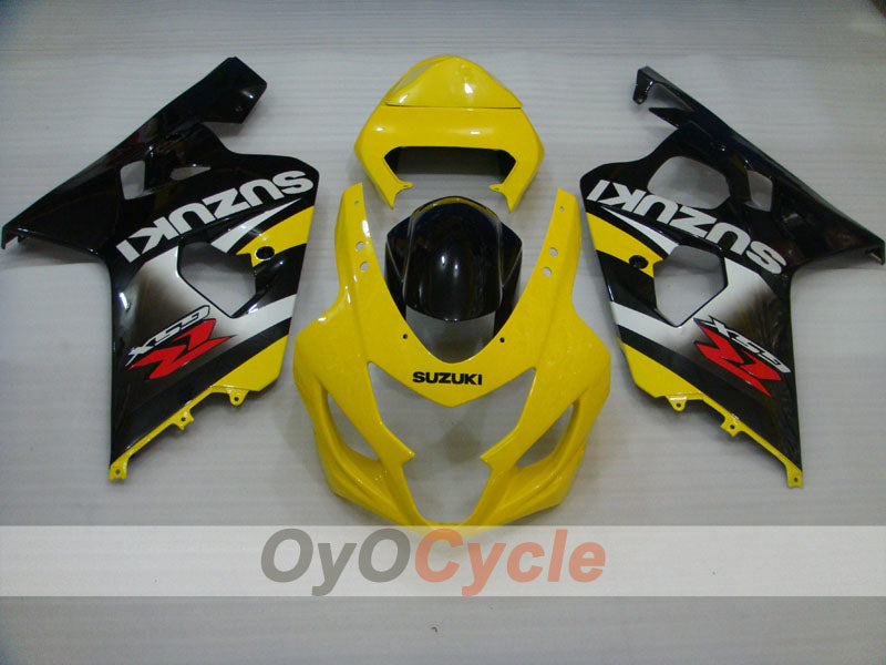Kit de carénage à injection pour GSX R750 04-05 - Jaune, Noir - Style d'origine #OYO87905297 Image secondaire du produit