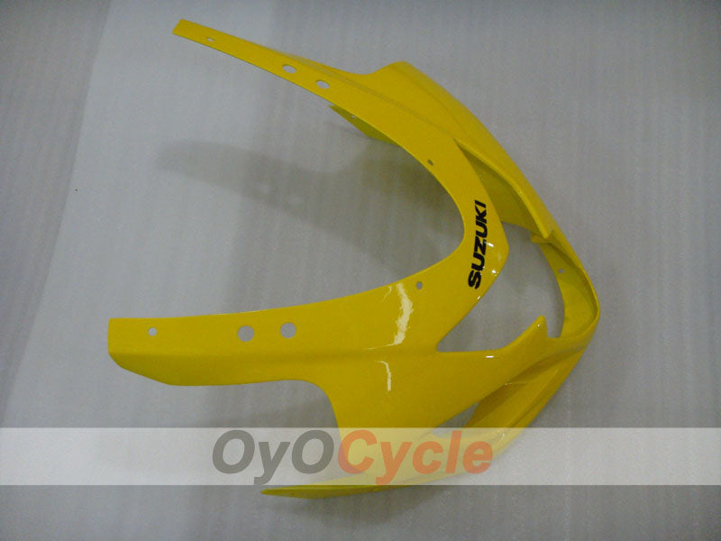 Kit de carénage à injection pour GSXR600 04-05 - Jaune, Noir - Style d'origine #OYO87905257