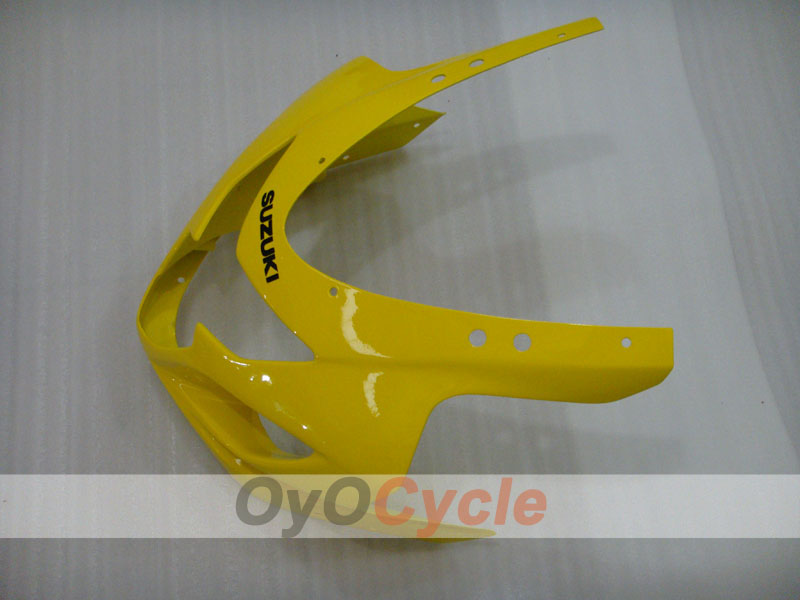Kit de carénage à injection pour GSXR600 04-05 - Jaune, Noir - Style d'origine #OYO87905257
