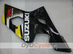 Kit de carénage à injection pour GSXR600 04-05 - Jaune, Noir - Style d'origine #OYO87905257
