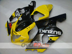 Kit de carénage à injection pour GSX R750 04-05 - Jaune, Noir - Style d'origine #OYO87905298