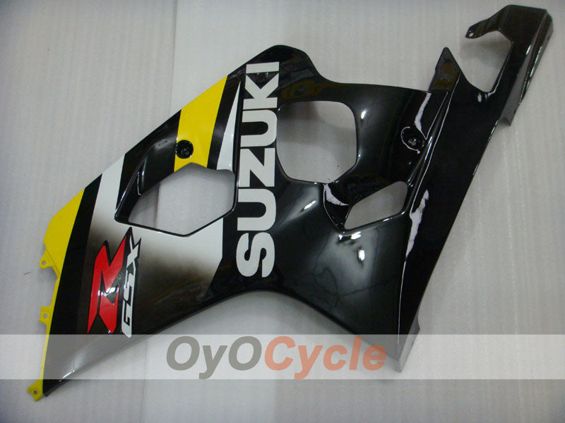 Kit de carénage à injection pour GSX R750 04-05 - Jaune, Noir - Style d'origine #OYO87905298
