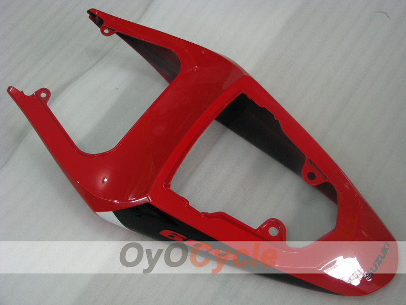 Kit de carénage à injection pour GSX R750 04-05 - Rouge, Noir - Style d'origine #OYO87905300