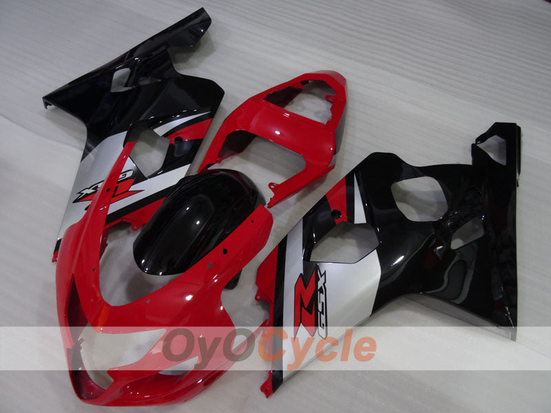 Kit de carénage à injection pour GSX R750 04-05 - Rouge, Noir - Style d'origine #OYO87905301 Image secondaire du produit