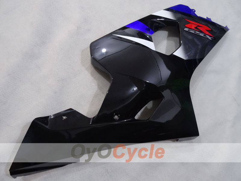 Kit de carénage à injection pour GSXR600 04-05 - Bleu, Noir - Style d'origine #OYO87905262
