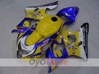 Kit de carénage à injection pour GSX R750 04-05 - Jaune, Bleu - Corona #OYO87905285