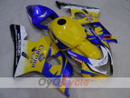 Kit de carénage à injection pour GSX R750 04-05 - Jaune, Bleu - Corona #OYO87905285