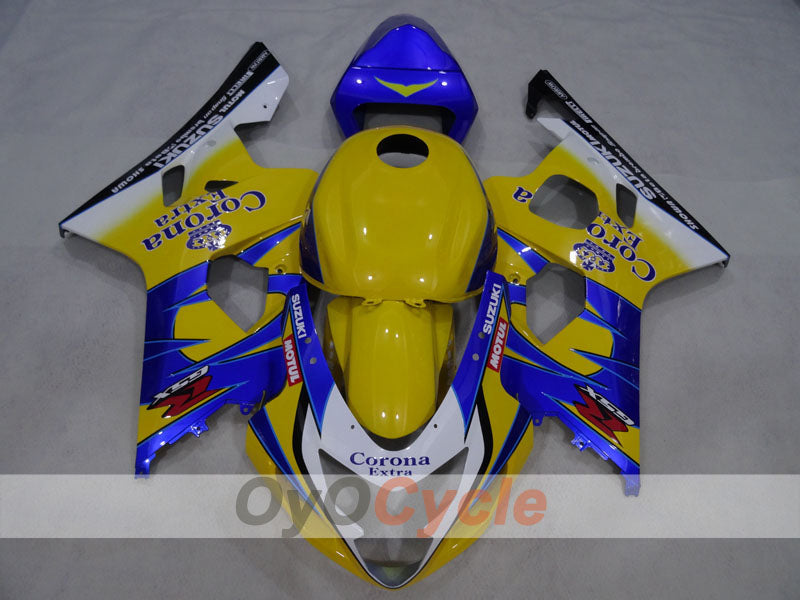 Kit de carénage à injection pour GSX R750 04-05 - Jaune, Bleu - Corona #OYO87905285 Image secondaire du produit