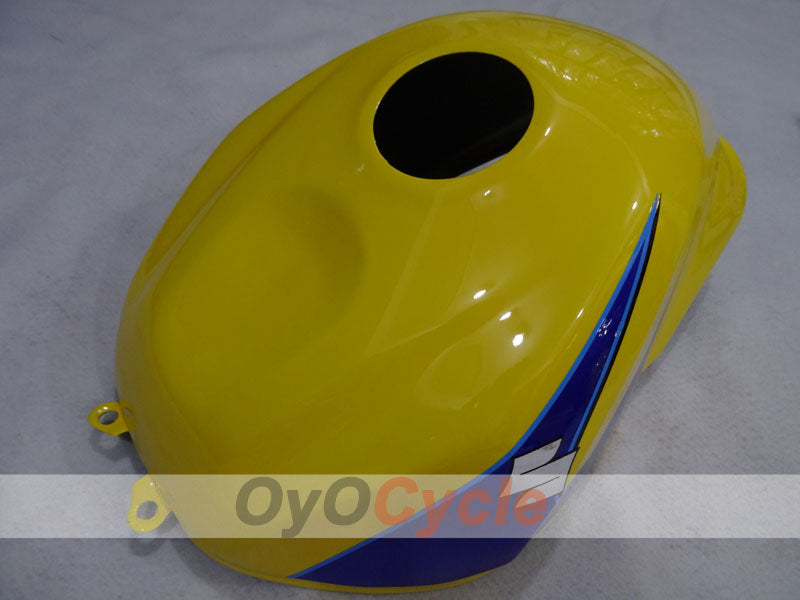 Kit de carénage à injection pour GSX R750 04-05 - Jaune, Bleu - Corona #OYO87905285